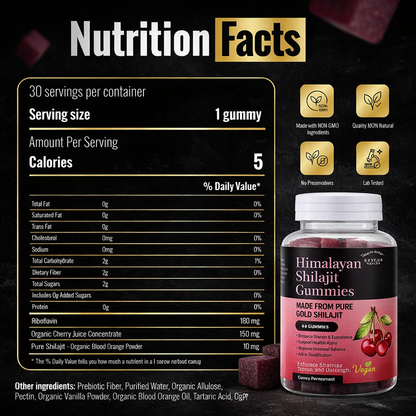 Pure Himalayan Shilajit Gummies