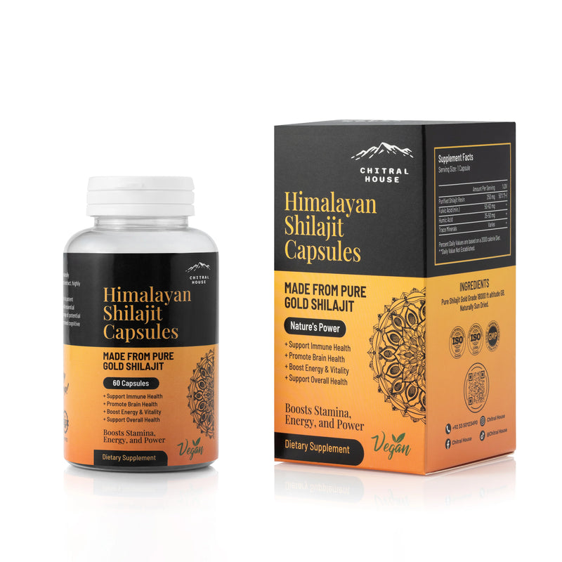 Shilajit Supplement Capsules